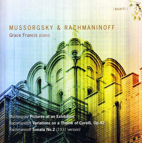 the album cover for Mussorgsky / Grace Francis - Pictures at An Exhibition