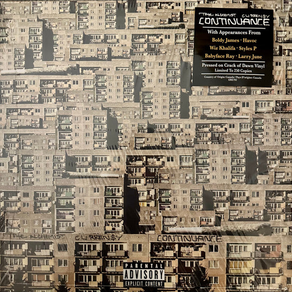 The Alchemist*, Curren$y : Continuance (LP, Album, Ltd, Ora)