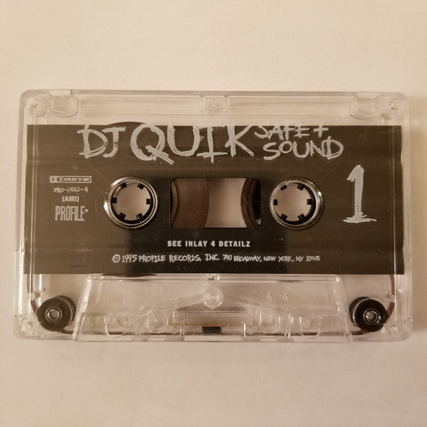 DJ Quik : Safe + Sound (Cass, Album, AMI)