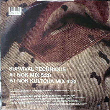 Martin Okasili : Survival Technique (12")