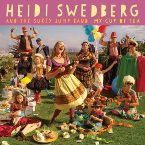 the album cover for Heidi Swedberg & The Sukey Jump Band - My Cup of Tea