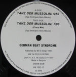 German Beat Syndrome : Tanz Der Mussolini (12")