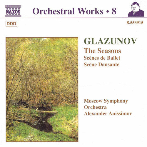 the album cover for Alexander Anissimov - Seasons / Scenes de Ballet / Scene Dansante