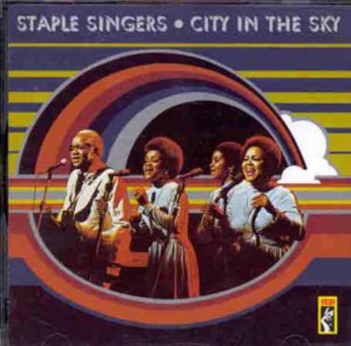the album cover for The Staple Singers - City in Sky