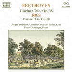 the album cover for Beethoven/Ries - Clarinet Trio Op 38 / Clarinet Trio Op 28