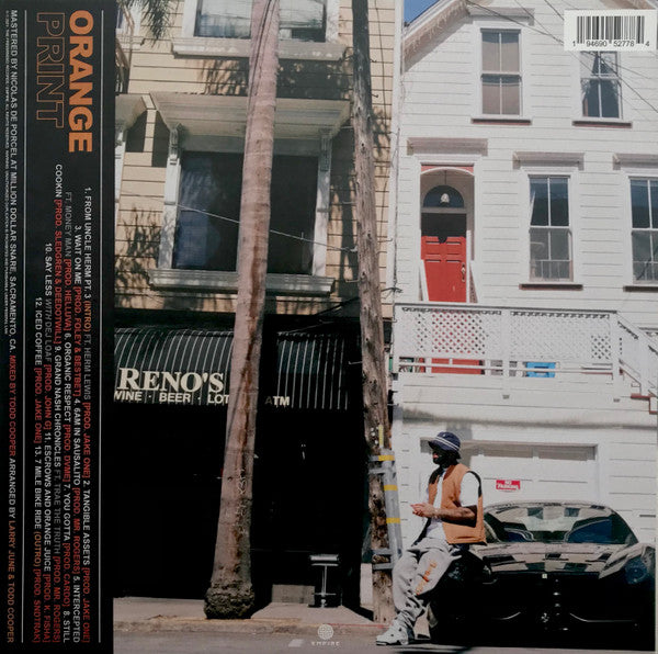 Larry June : Orange Print (LP, Album, Ora)