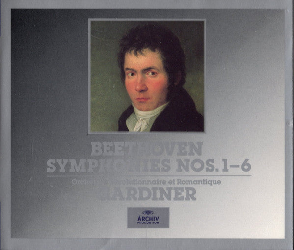 Beethoven* — Orchestre Révolutionnaire Et Romantique, Gardiner* : 9 Symphonies (6xCD, Comp + Box, RE)