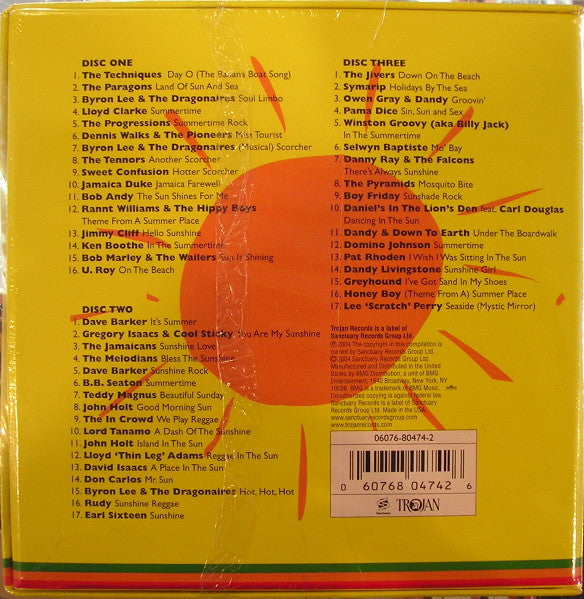 Various : Trojan Sunshine Reggae Box Set (3xCD, Comp + Box + Ltd)