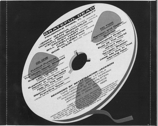 Grateful Dead* : Dick's Picks Volume Three: Pembroke Pines, Florida 5/22/77 (2xCD, Album, Dis)