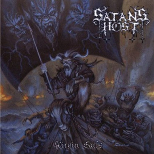 the album cover for Satan's Host - Virgin Sails