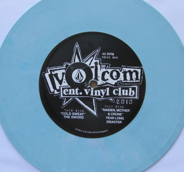 The Sword / Year Long Disaster : Cold Sweat / Maiden, Mother & Crone (7", Single, Ltd, Num, Lig)