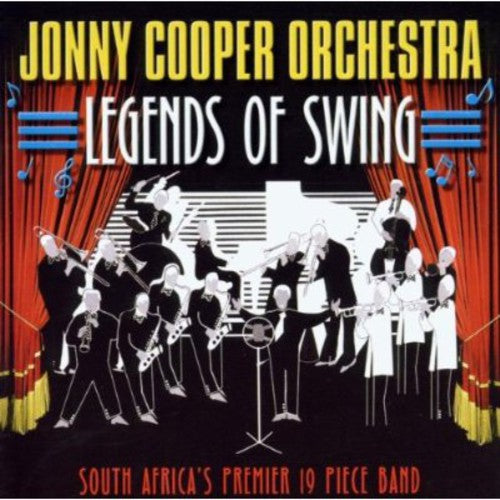 the album cover for Jonny Cooper Orchestra - Legends of Swing