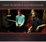 the album cover for Gary Husband & Alex Machacek - Now