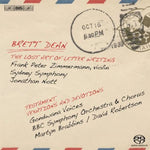 the album cover for Brett Dean - Lost Art of Letter Writing Etc
