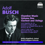 the album cover for Bettina Beigelbeck - Chamber Music 1: Clarinet & Strings