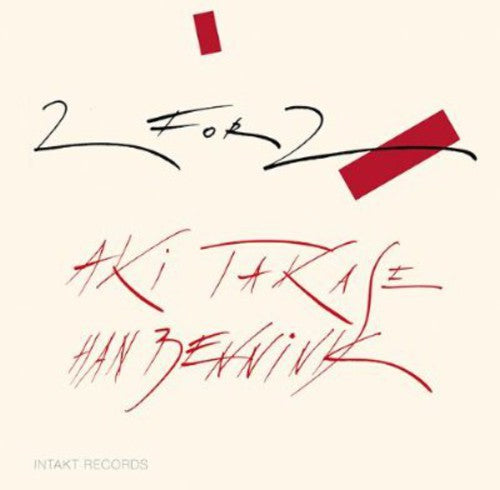 the album cover for Aki Takase - Two for Two