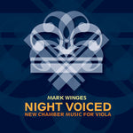 the album cover for Karen Rosenak - Night Voiced: New Chamber Music for Viola