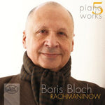 the album cover for Boris Bloch - Piano Works 5