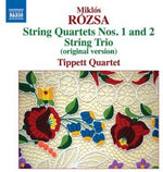 the album cover for Tippett Quartet - String Quartets Nos 1 & 2 / String Trio