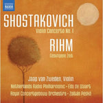 the album cover for Jaap van Zweden - Violin Concerto No 1