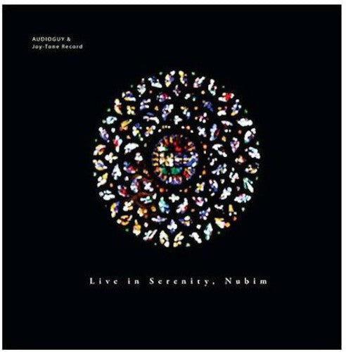 the album cover for Nubim - Live in Serenity Nubim