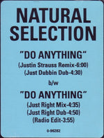 Natural Selection : Do Anything (12")