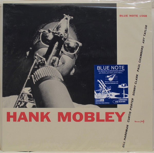 Hank Mobley : Hank Mobley (2x12", Album, Mono, Ltd, RE, Gat)