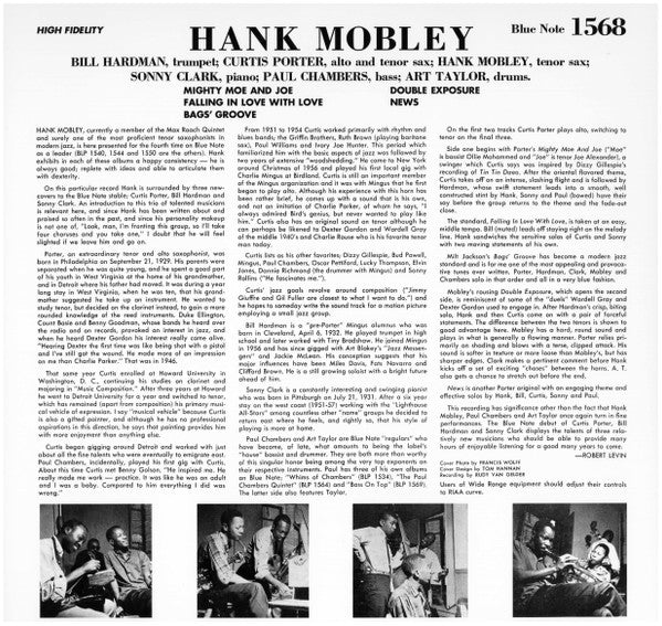 Hank Mobley : Hank Mobley (2x12", Album, Mono, Ltd, RE, Gat)