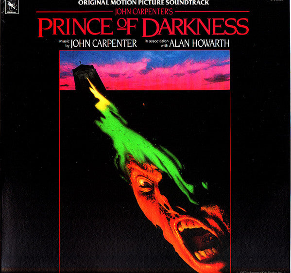 John Carpenter In Association With Alan Howarth : Prince Of Darkness (Original Motion Picture Soundtrack) (LP, Album)