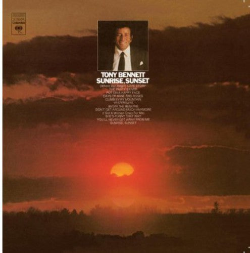 the album cover for Tony Bennett - Sunrise Sunset