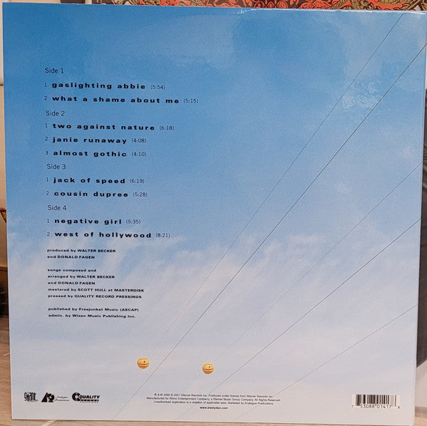 Steely Dan : Two Against Nature (2x12", Album, Ltd, RE, RM, 180)