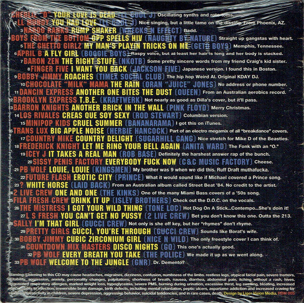 P. B. W.* : Cover Me Badd (CD, Mixed)