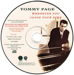 Tommy Page : Whenever You Close Your Eyes (CD, Single, Promo)