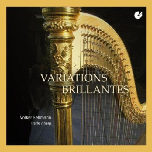 the album cover for Bach / Volker Sellmann - Variations Brillantes