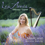 the album cover for Elizabeth Hainen - Les Amis