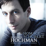 the album cover for Benjamin Hochman - Homage to Schubert