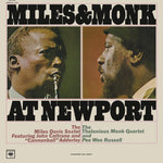 the album cover for Miles Davis - Miles & Monk At Newport [Mono Vinyl]