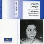 the album cover for Tchaikovsky / Taddei / Valletti / Sanzogno - Eugene Onegin