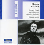 the album cover for Puccini / Cavalli / Bergoni / Valdengo / Santini - Manon Lescaut