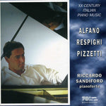 the album cover for Riccardo Sandiford - 4 Pieces Op 3