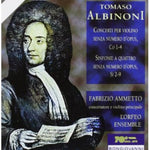 the album cover for L'Orfeo Ensemble - Concerti For Violin / Sinfonia A Quattro