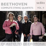 the album cover for Quartetto di Cremona - Complete String Quartets 2