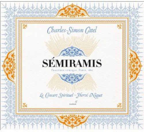 the album cover for Herve Niquet - Semiramis