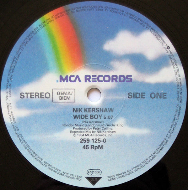 Nik Kershaw : Wide Boy (12", Single)