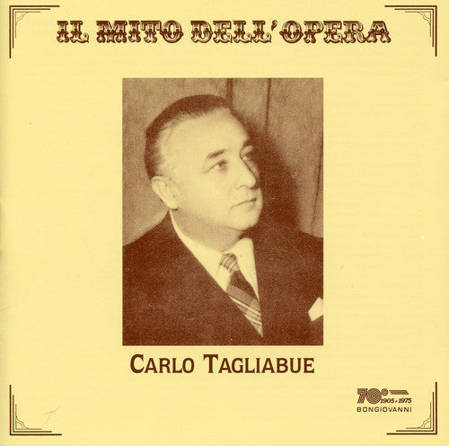 the album cover for Carlo Tagliabue - La Boheme / Mistica / la Gondola Nera / Aida