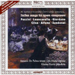 the album cover for Giordano / Fratta / De Palma - Italian Songs By Opera Composers / Sei Liriche