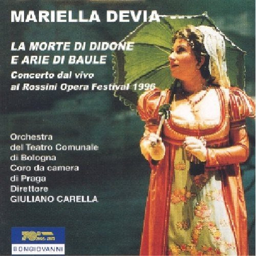 the album cover for MARIELLA DEVIA - In Concert Rossini Opera Festival 1996