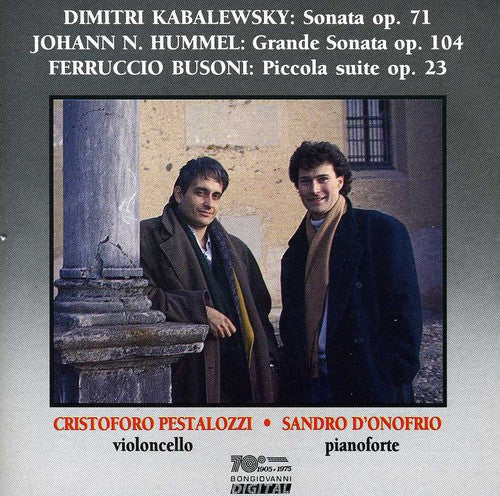 the album cover for Cristoforo Pestalozzi - Sonata Op 71 / Grande Sonata Op 104