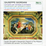 the album cover for Giordani / Bongelli / Perpich / Trio Perpich - Piano Cto / Divertimento / 3 Stas / 4 Nocturnes