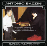 the album cover for Bruno Canino - 6 Morceaux Lyriques Op 35 / Trois Morceaux Op 46